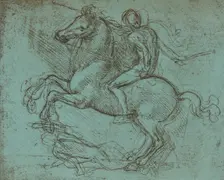 Study for the Sforza Monument, c1482-c1499 (1883). Artist: Leonardo da Vinci