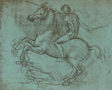 Study for the Sforza Monument, c1482-c1499 (1883). Artist: Leonardo da Vinci