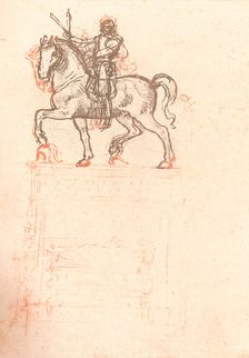 Study for the Sforza Monument, c1482-c1499 (1883). Artist: Leonardo da Vinci