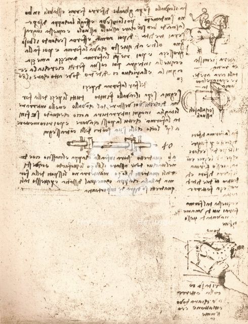 Study for the Sforza Monument, c1482-c1499 (1883). Artist: Leonardo da Vinci.