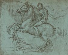 Study for the Sforza Monument, c1482-c1499 (1883). Artist: Leonardo da Vinci