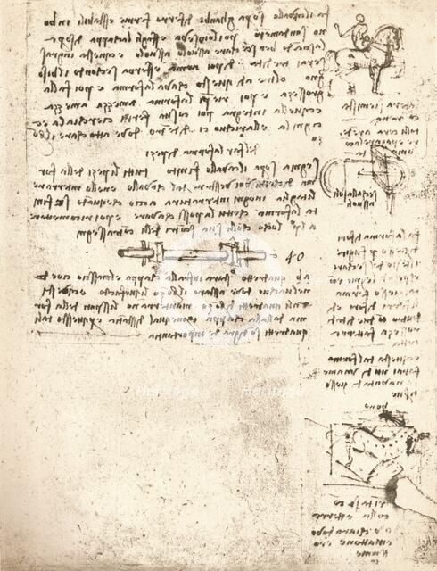 Study for the Sforza Monument, c1482-c1499 (1883). Artist: Leonardo da Vinci.