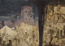 Study for The Slav Epic. The Defense of Sziget by Nicholas Zrinsky