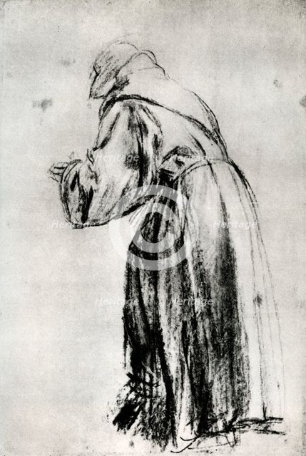 Study for the St Bernardino in the Votive picture of Doge Gritti, c1535, (1937). Artist: Titian