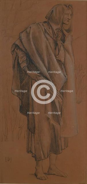 Study for 'The Star of Bethlehem', 1875-1899. Creator: Sir Edward Coley Burne-Jones.