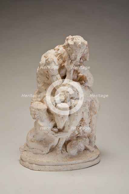 Study for "Ugolino And His Sons", 1857-1860/cast before 1921. Creator: Jean-Baptiste Carpeaux.
