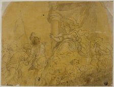 Study for Venice, Crowned by Victory, Receiving Her Subject Peoples, n.d. Creator: Unknown