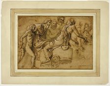 Study for Venus Asking Jupiter for the Services of Mercury as Herald, n.d. Creator: Unknown