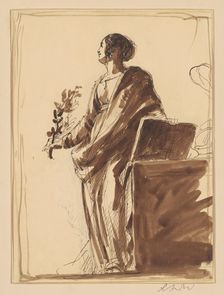 Study for "War and Peace", c. 1836. Creator: Robert Walter Weir