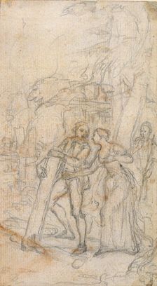 Study for William Shakespeare's "The Tempest", c. 1744. Creator: Hubert Francois Gravelot
