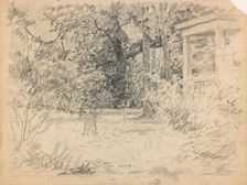 Study for Winifred at the Hermitage, about 1900. Creator: John Ottis Adams