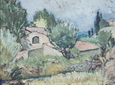 Study from the South of France, 1927. Creator: Anna Katarina Boberg