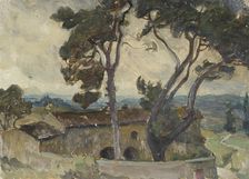 Study from Spoleto, Italy, 1922. Creator: Anna Katarina Boberg