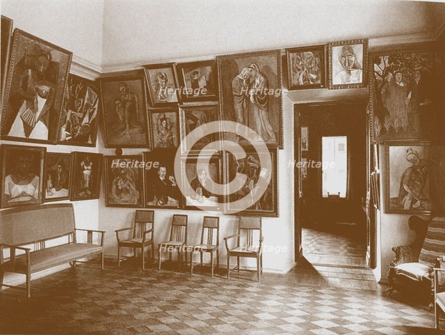 Study (known as the Picasso Room) in Shchukin's house Artist: Anonymous  