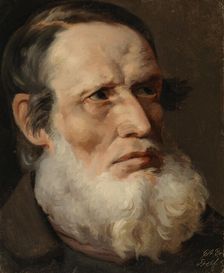 Study Head, 1854. Creator: Karl Anders Ekman