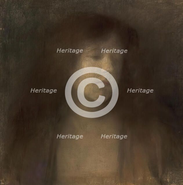 Study head, at 1905. Creator: Susanne Renate Granitsch.