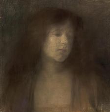 Study head, at 1905. Creator: Susanne Renate Granitsch