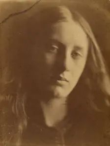 Study Head of St. John, 1866. Creator: Julia Margaret Cameron