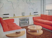Study in Lord Louis Mountbatten's London House 1938
