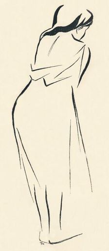 Study in Line c1898. Artist: Jean Louis Forain