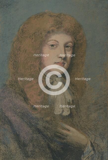 ''Study in Pastel', 17th century. Artist: Peter Lely.