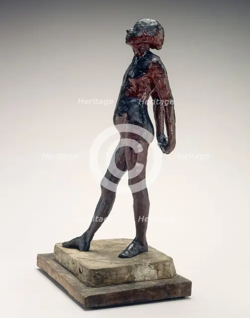 Study in the Nude of Little Dancer Aged Fourteen (Nude Little Dancer), c. 1878-1881. Creator: Edgar Degas.