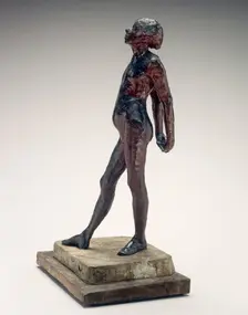 Study in the Nude of Little Dancer Aged Fourteen (Nude Little Dancer), c. 1878-1881. Creator: Edgar Degas