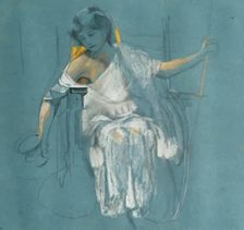 Study of Circe, c1870-1910. Creator: John MacAllan Swan