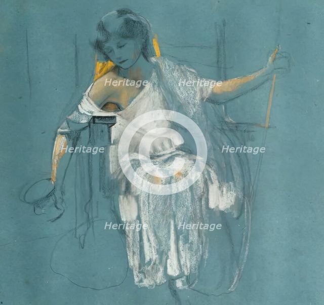 Study of Circe, c1870-1910. Creator: John MacAllan Swan.