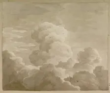 Study of Clouds , 1815. Creator: Castellan, Antoine-Laurent (1772-1838)