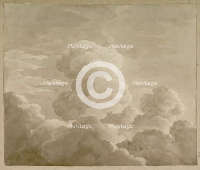 Study of Clouds , 1815. Creator: Castellan, Antoine-Laurent (1772-1838).