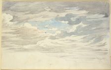 Study of clouds, c1816-1817. Creator: Carl Philipp Fohr
