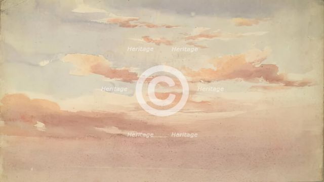 Study of Clouds,  c1840s. Creator: John Phillip.