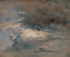 Study of Clouds - Evening, August 31st, 1822. Creator: John Constable