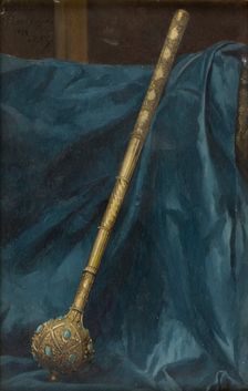Study of a Turkish Mace from the 17th C., 1879. Creator: Stanislaus von Chlebowski