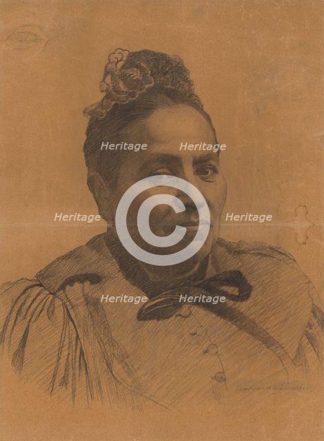 Study of a woman, 1905-1907. Creator: Ferdinand Katona.