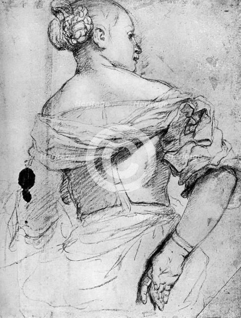 Study of a woman, 1913.Artist: Paolo Veronese