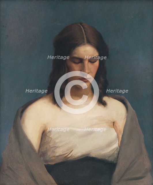 Study of a Woman, 1922. Creator: Ladislav Treskon.