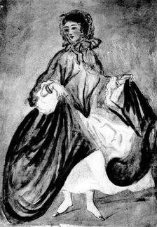 Study of a Woman 19th century, (1930).Artist: Constantin Guys