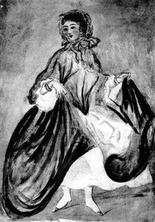 Study of a Woman 19th century, (1930).Artist: Constantin Guys