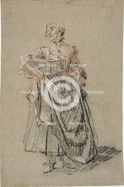 Study of a Woman, c. 1743. Creator: Nicolas Lancret.
