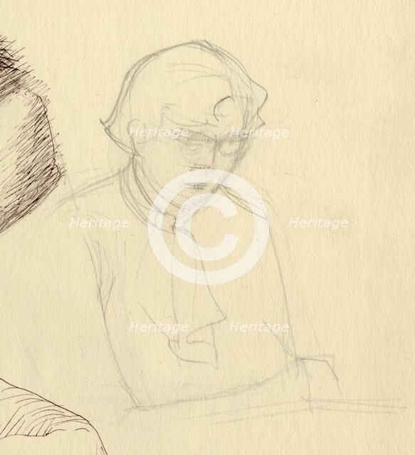 Study of a woman, c1951. Creator: Shirley Markham.