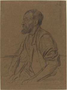 Study of a Workman. Creator: Alphonse Legros