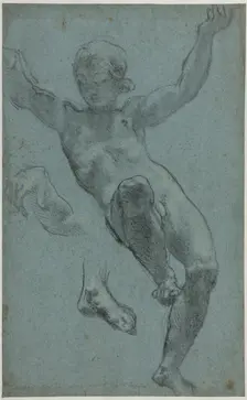 Study of a Youth for the Loggia of Cupid and Psyche, 1611/13. Creator: Ludovico Cardi