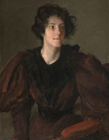 Study of a Young Woman, 1883-1887. Creator: William Merritt Chase