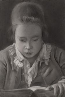 Study of a Boy Reading, about 1766. Creator: Joseph Wright of Derby