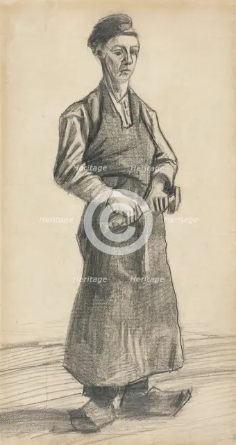 Study of a Blacksmith, 1882. Creator: Vincent van Gogh.