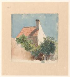 Study of a brick house, c.1779-c.1858. Creator: Hendrik van der Burgh