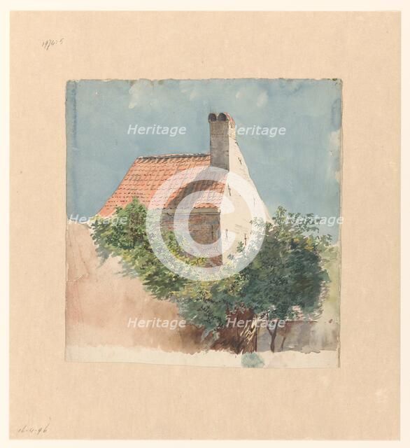 Study of a brick house, c.1779-c.1858. Creator: Hendrik van der Burgh.