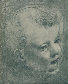 Study of a Child's Head 1482-1483, (1932). Artist: Leonardo da Vinci